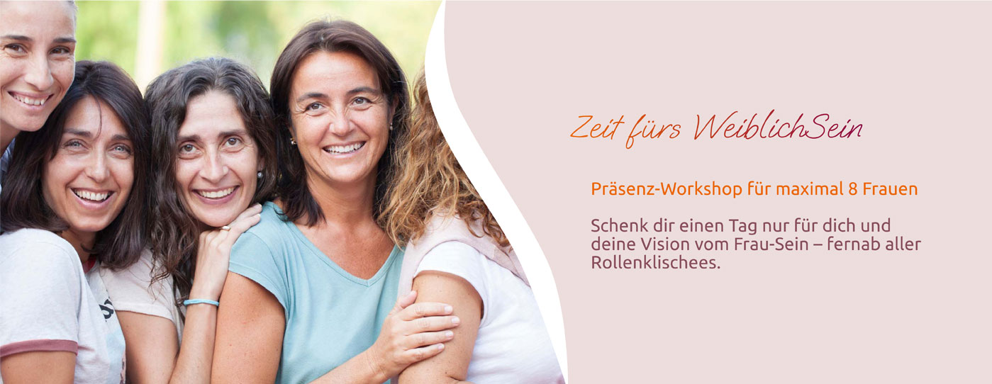 Zeit fürs Weiblichsein, schenk dir einen Tag nur für dich und deine Vision vom Frau-Sein - fernab aller Rollenklischees